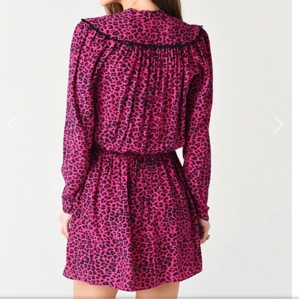 ZADIG & VOLTAIRE REVEAL PRINT LEO DRESS size small - Picture 3 of 11